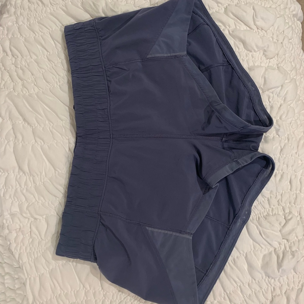 Navy / Blue shorts, Lululemon, Size 6, perfect condition